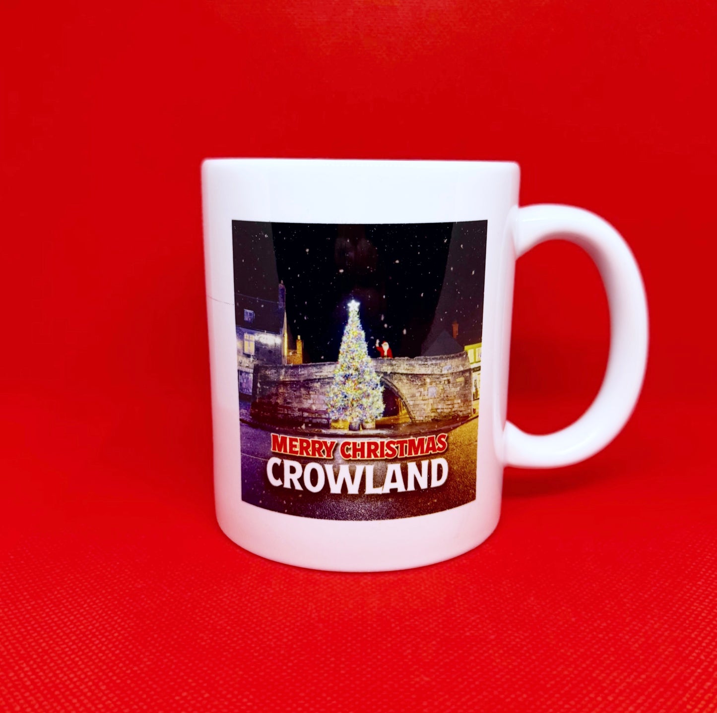 MERRY CHRISTMAS CROWLAND MUG