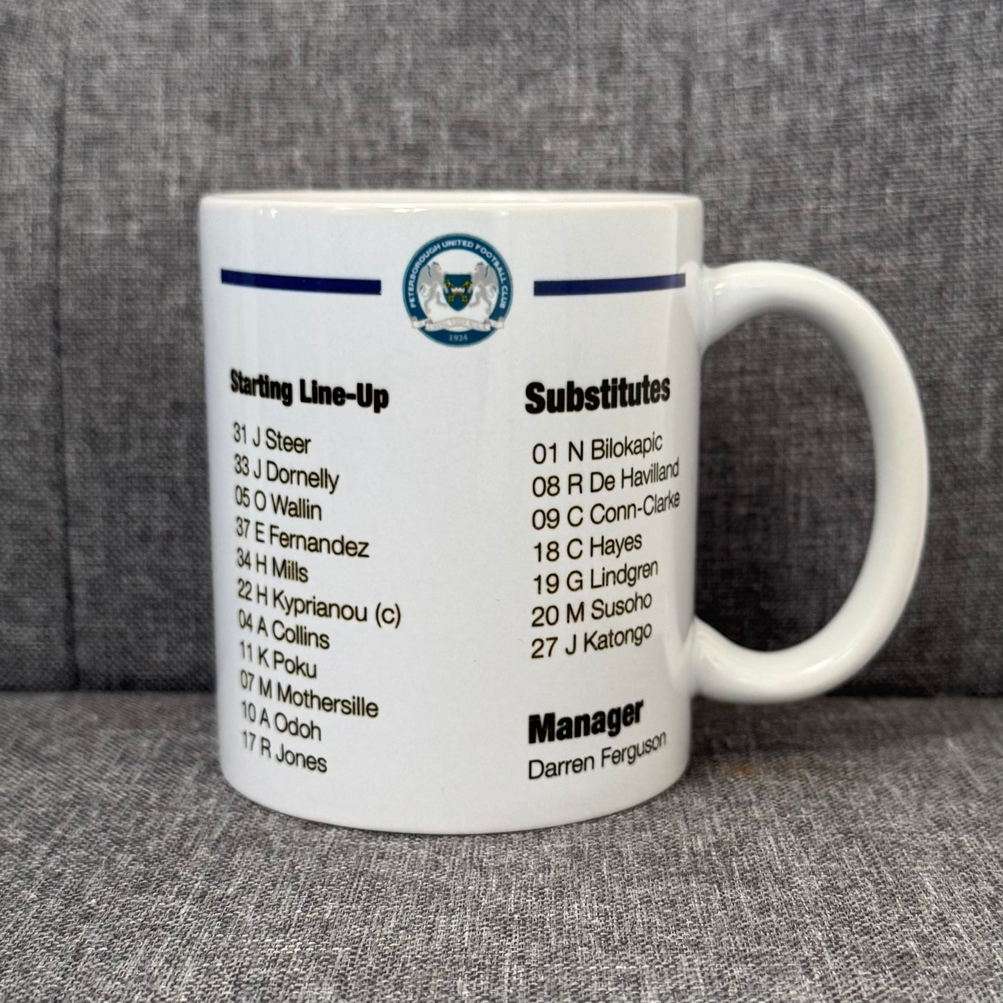 POSH WEMBLEY 2025 MUG